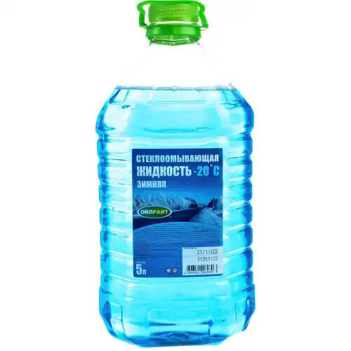 5205_жидкость стеклоомывателя зимняя! -20°С 5L OIL RIGHT, 5205